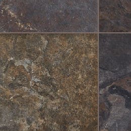 A variety of stone tiles in different colors.