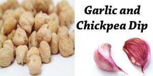 Garlic and chickpea dip from a SoCal garden center.