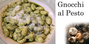 Gnocchi al pesto from the best nursery near me.