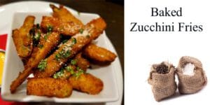 Baked zucchini fries at a garden center near me.