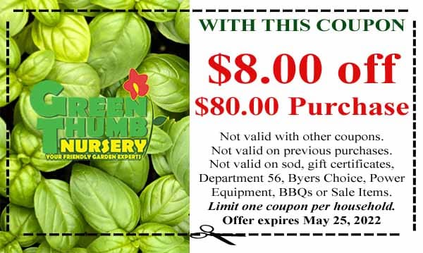 Green Thumb Coupon 5-19-2022 - Green Thumb Nursery