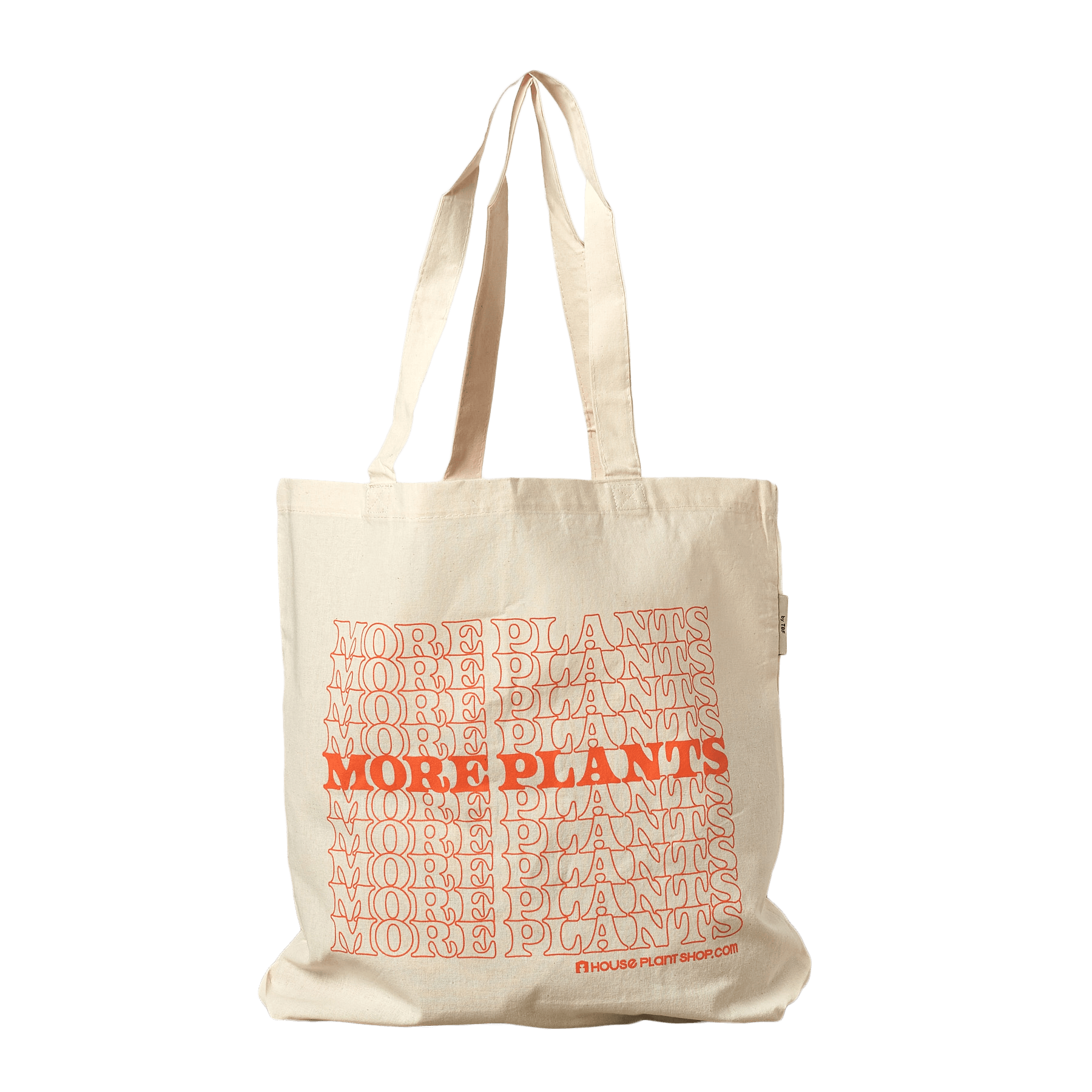 Plant-themed tote bag.