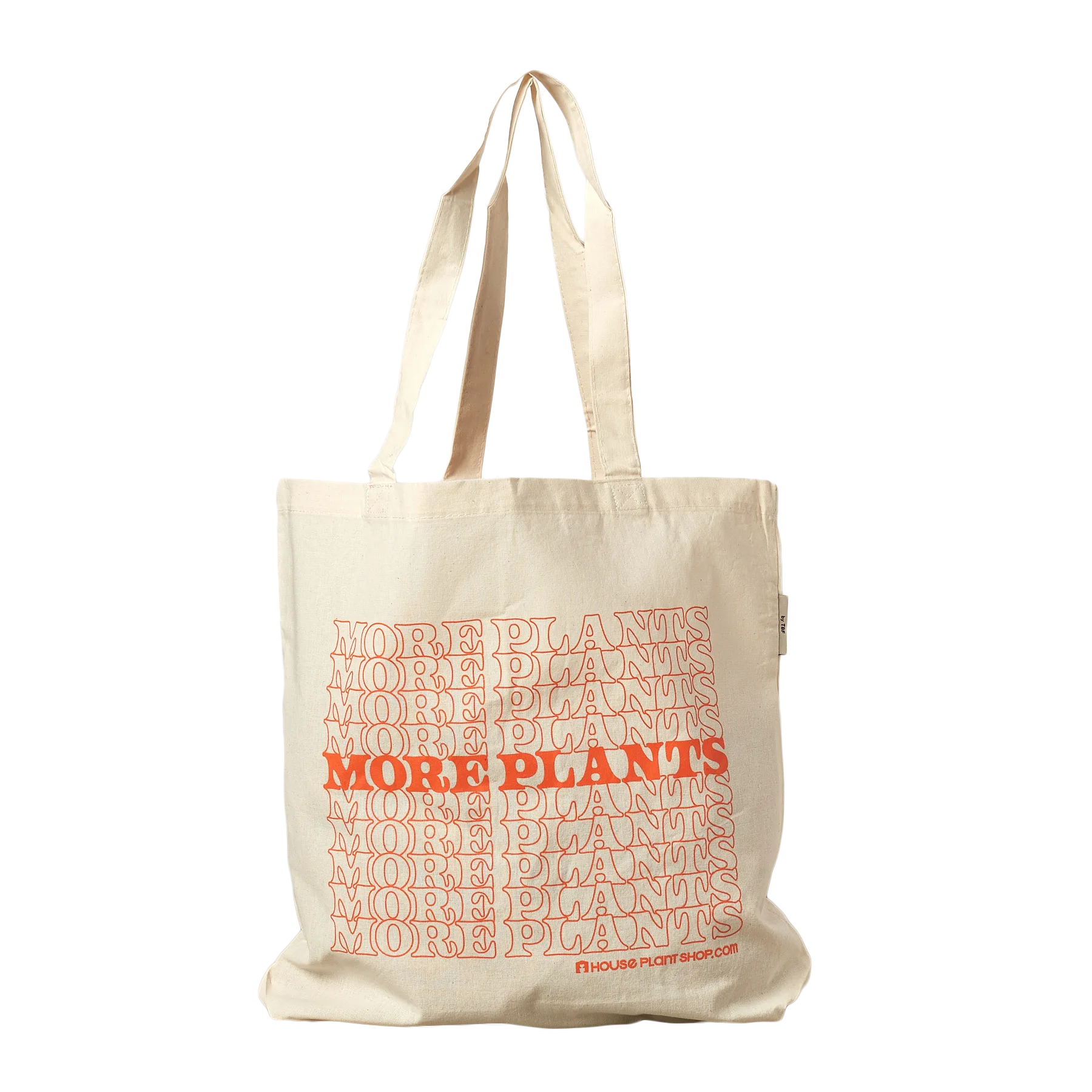Plant-themed tote bag.