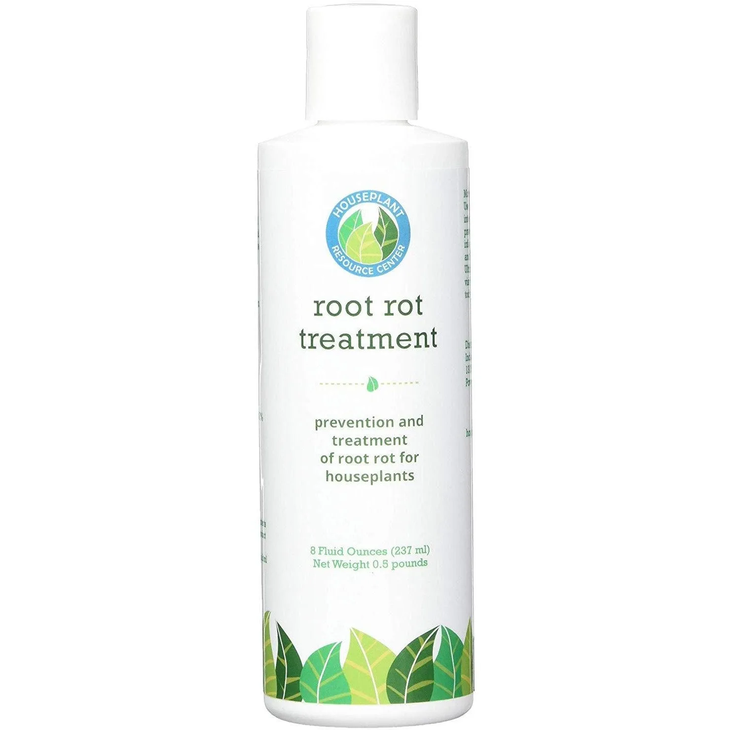 A bottle of root treatment on a white background at one of the top garden centers near me.