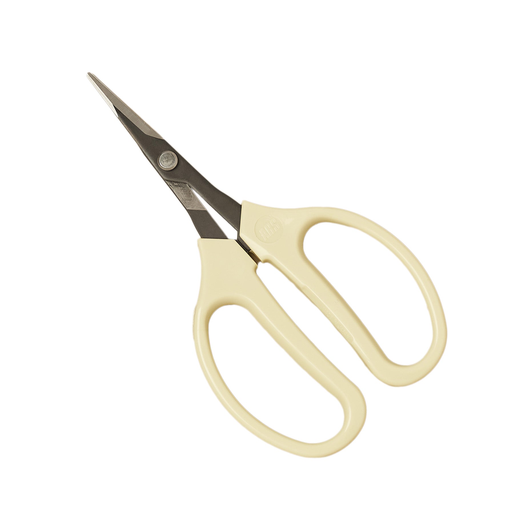 A pair of scissors on a white background at the best garden nursery near me.