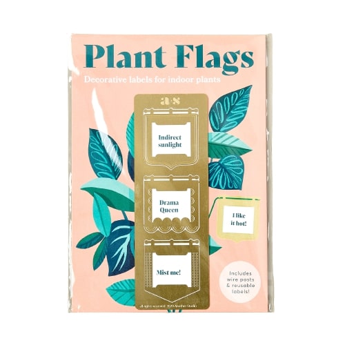 A package containing a set of plant flags, available at the best plant nursery near me.