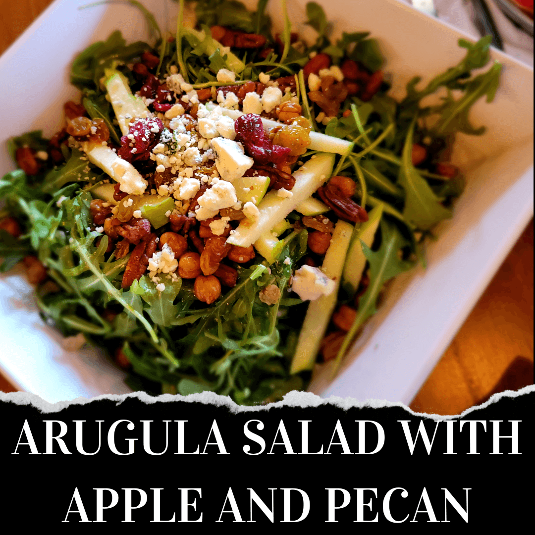 Arugula Salad with Apple and Pecan Green Thumb Nursery